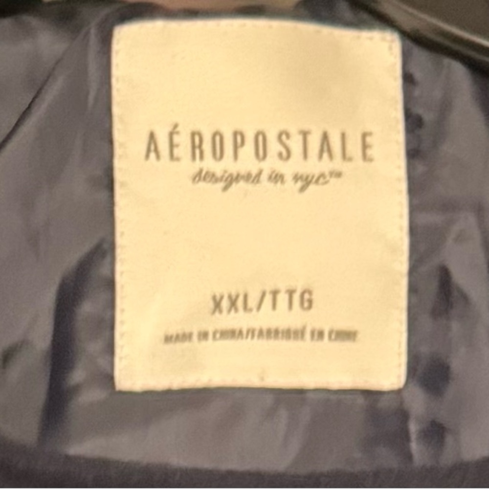 Aeropostale XXL Women’s Navy Outerwear Coat - Picture 3 of 4
